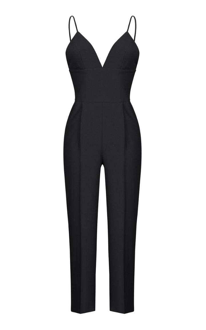 Rasario V-neck Fitted Jumpsuit
