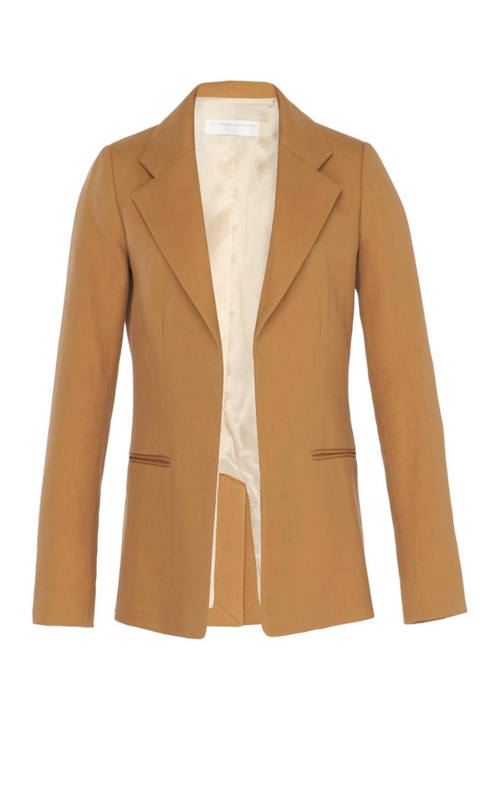 Victoria Beckham Cotton-blend Blazer