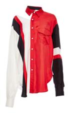 Monse Silk Placket Shirt
