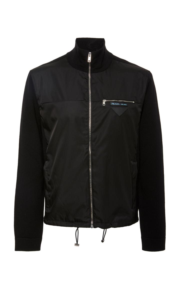 Prada Wool And Nylon Jacket