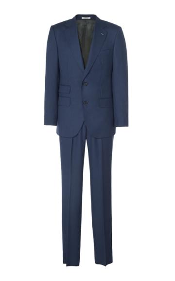 Husbands Paris Single-breasted Straight-leg Wool Suit