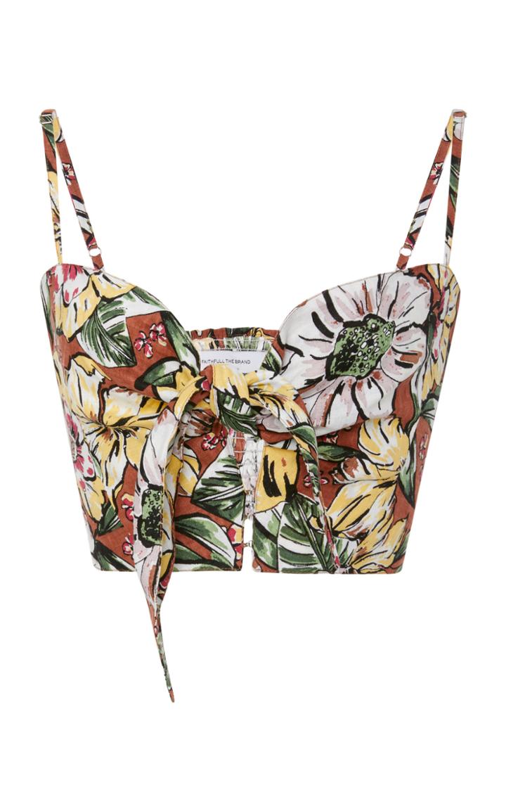 Faithfull De Fiori Floral Top