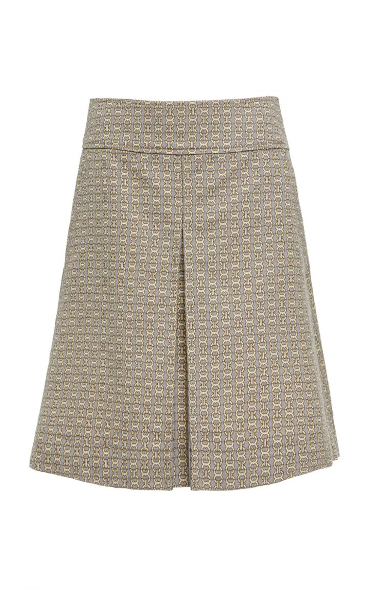 Tory Burch Gemini Link Jacquard Skirt