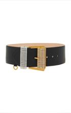 Versace Oversized Wide Leather Belt