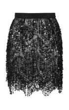 Alessandra Rich Embellished Lace Mini Skirt