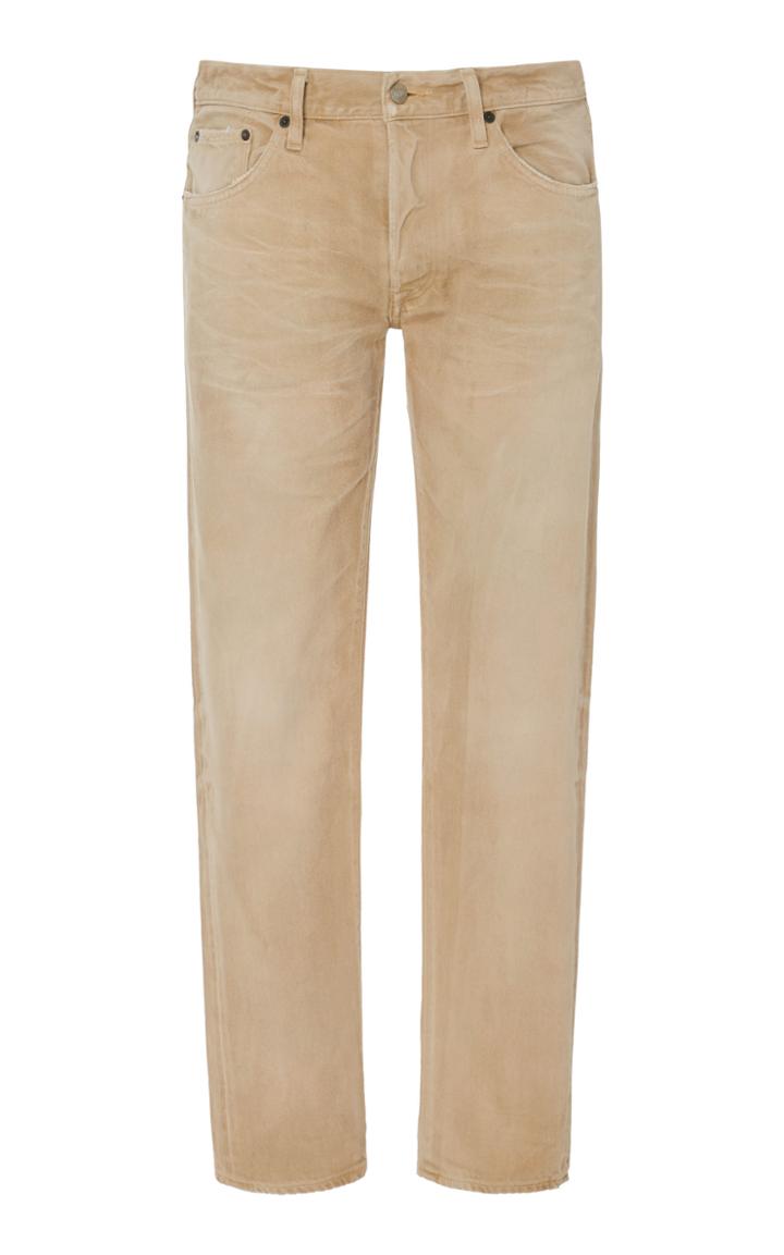Fabric Brand Zen Mid-rise Slim-leg Jeans