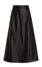 Moda Operandi Emilia Wickstead Penina Satin Midi Skirt