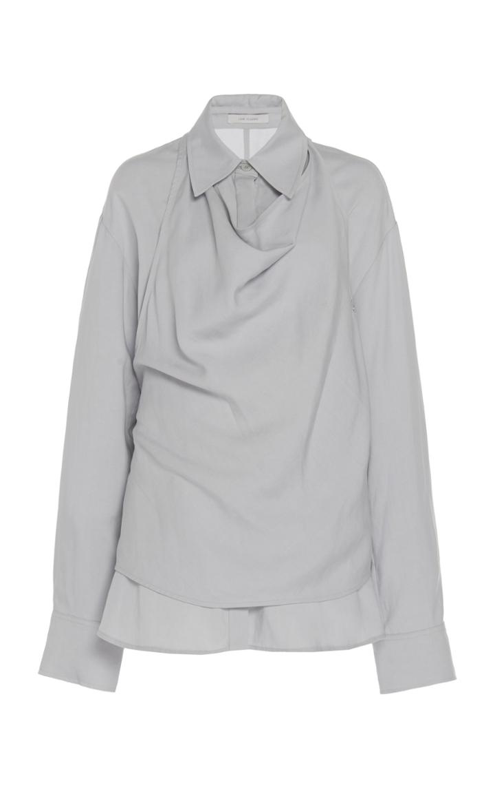 Moda Operandi Low Classic Cowl Double Neckline Shirt Size: M