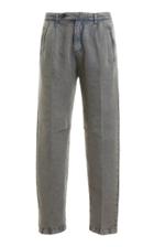 Massimo Alba Cotton And Linen Cargo Pants