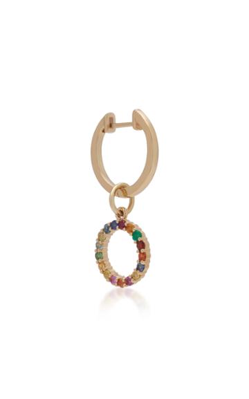 With Love Darling Partnership 14k Gold Multi-stone Earring