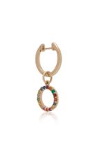 With Love Darling Partnership 14k Gold Multi-stone Earring
