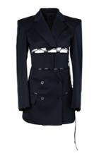 Moda Operandi Youser Bonded Wool Mini Blazer Dress Size: S