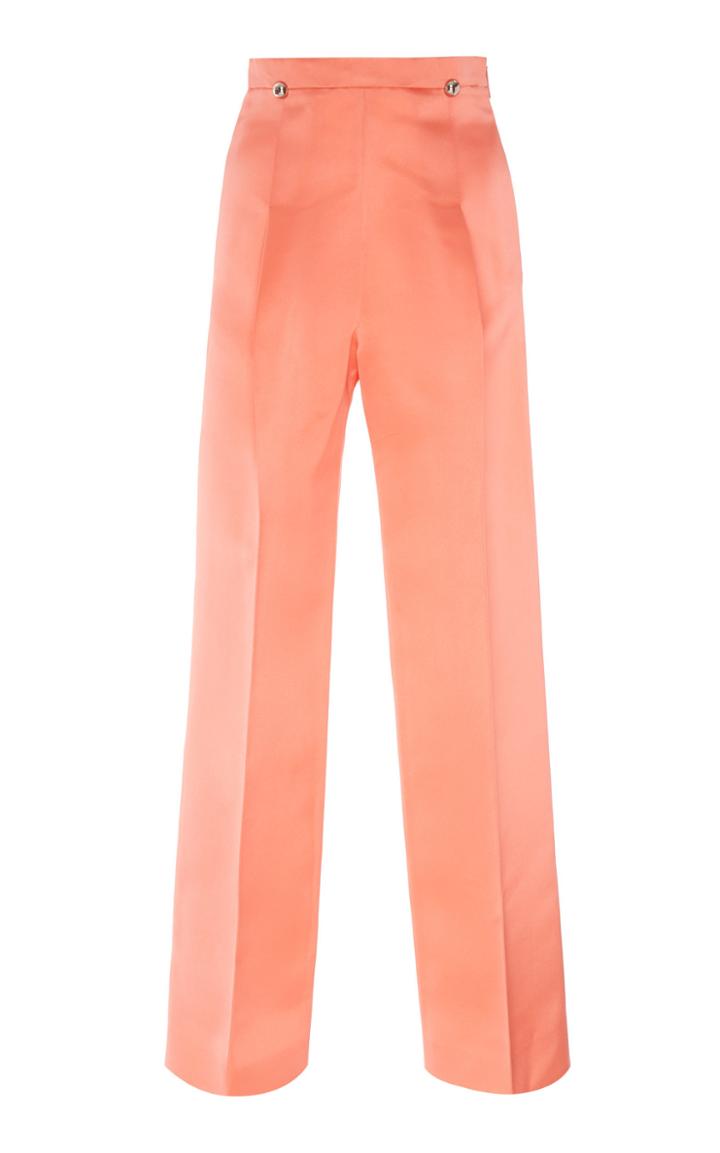 Moda Operandi Christopher Kane Satin Trousers Size: 40