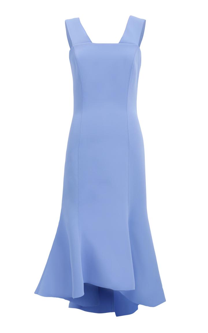 Ginger & Smart Carmen Fluted Midi Dress