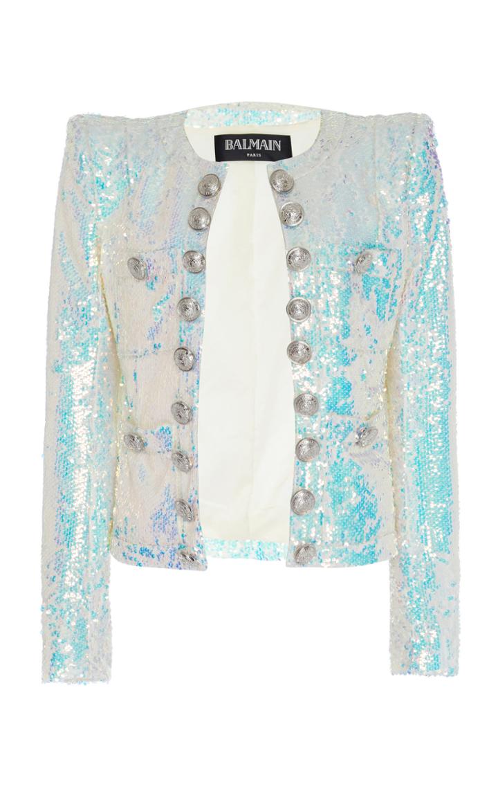 Balmain Paillettes Jacket