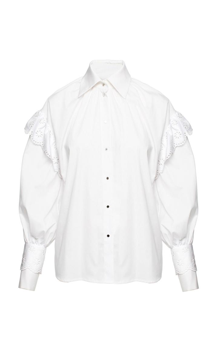 Anouki White Button Up Shirt