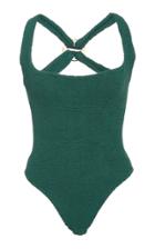 Hunza G Zora Stretch-knit Swimsuit