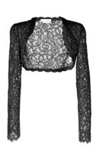Zuhair Murad Almeria Embroidered Lace Bolero Jacket