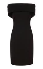 Rosetta Getty Banded Off-the-shoulder Knit Dress