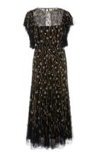 Rachel Gilbert Katinka Embroidered Tulle Dress