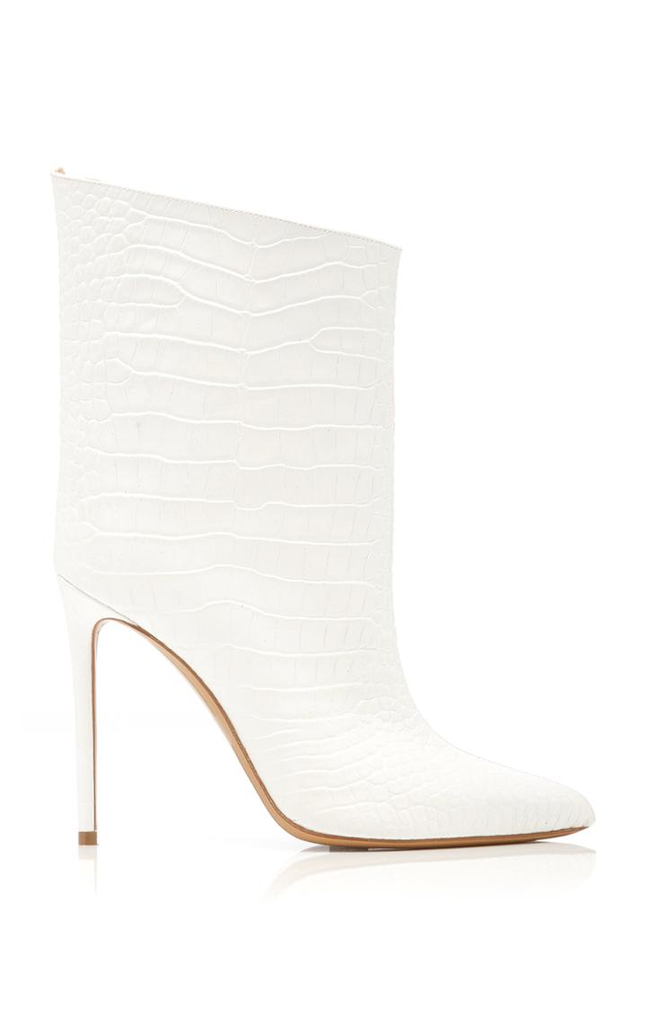 Alexandre Vauthier Alex Leather Ankle Boots