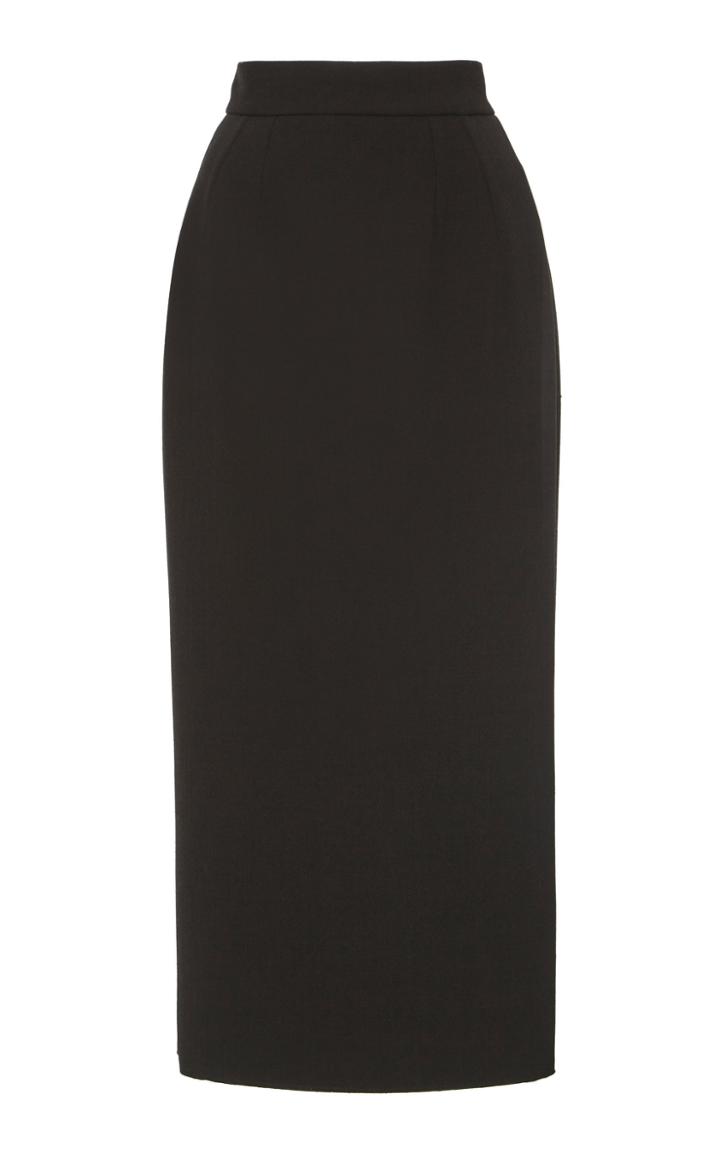 Dolce & Gabbana Crepe Midi Skirt