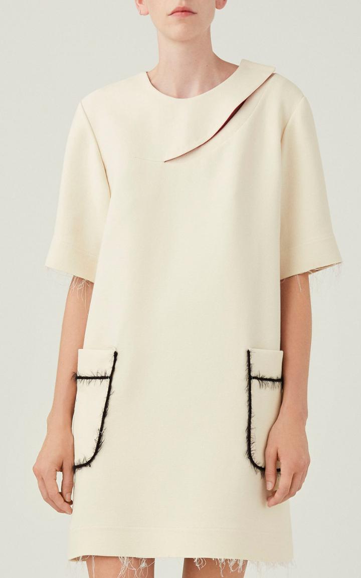Moda Operandi Marina Moscone Patchwork Crepe Tunic