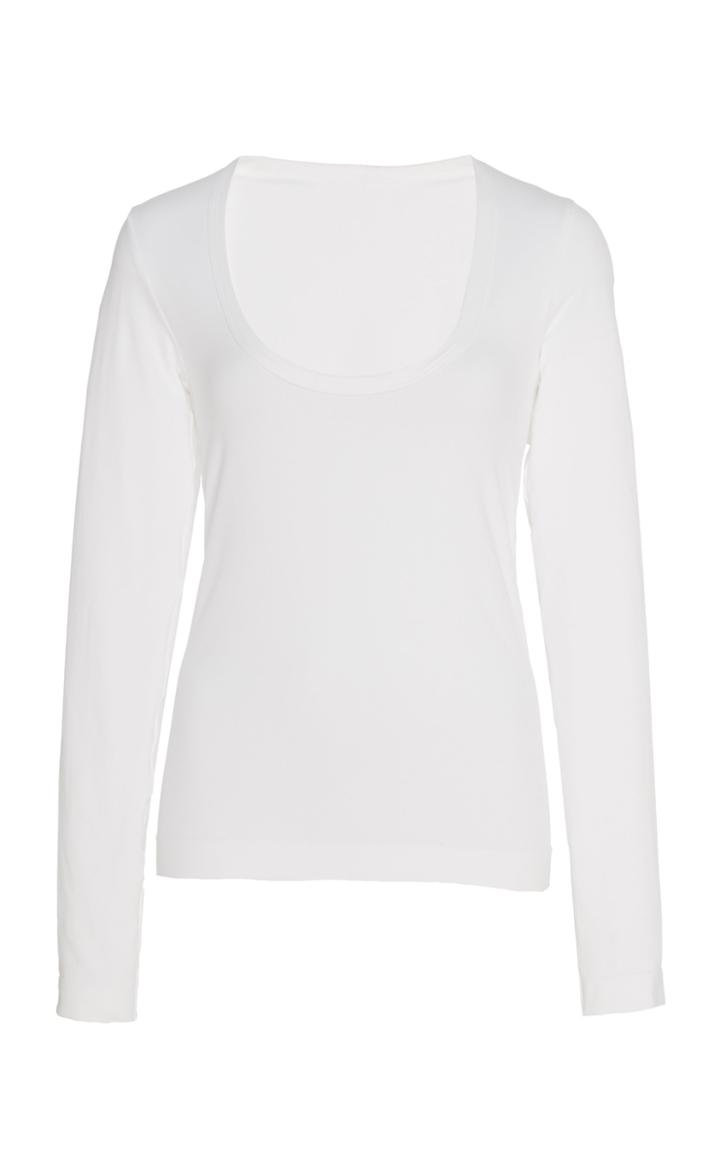 Helmut Lang Scoop Neck Top