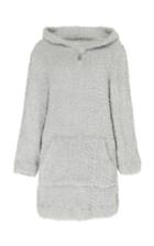 Ryan Lo Long Sleeved Lurex Hoodie Dress