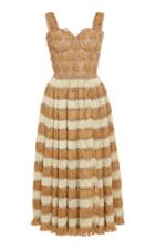 Moda Operandi Dolce & Gabbana Pleated Raffia Dress Size: 36