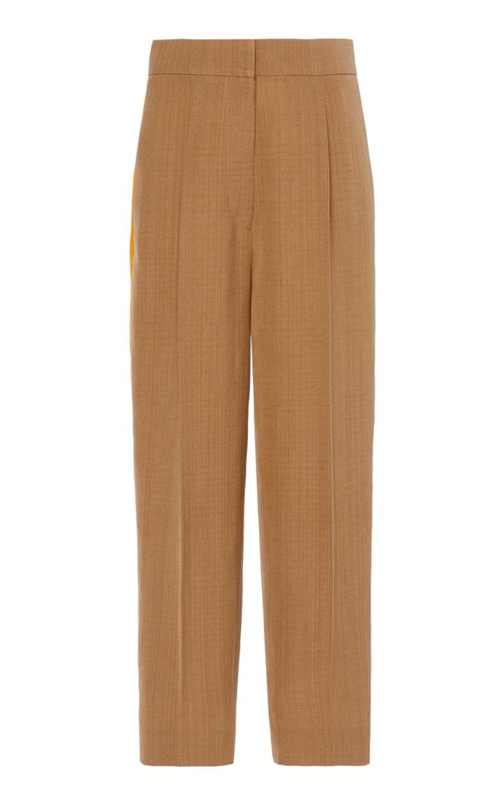Petar Petrov Hyatt Silk-blend Tapered Pants