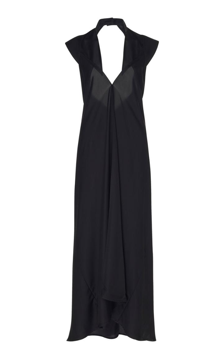 Victoria Beckham Open Back Midi Dress