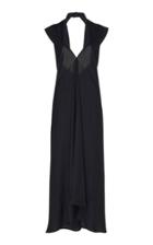 Victoria Beckham Open Back Midi Dress