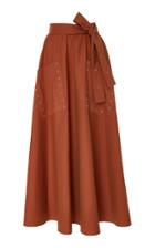 Smarteez Grommet-accented Maxi Skirt