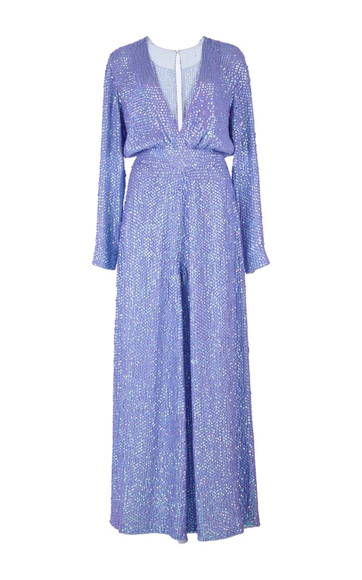 Temperley London Tiara Sequin Jumpsuit