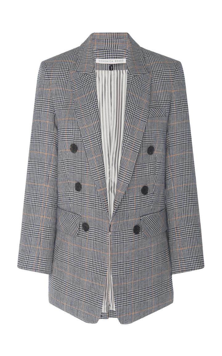 Veronica Beard Bexley Linen Dickey Jacket