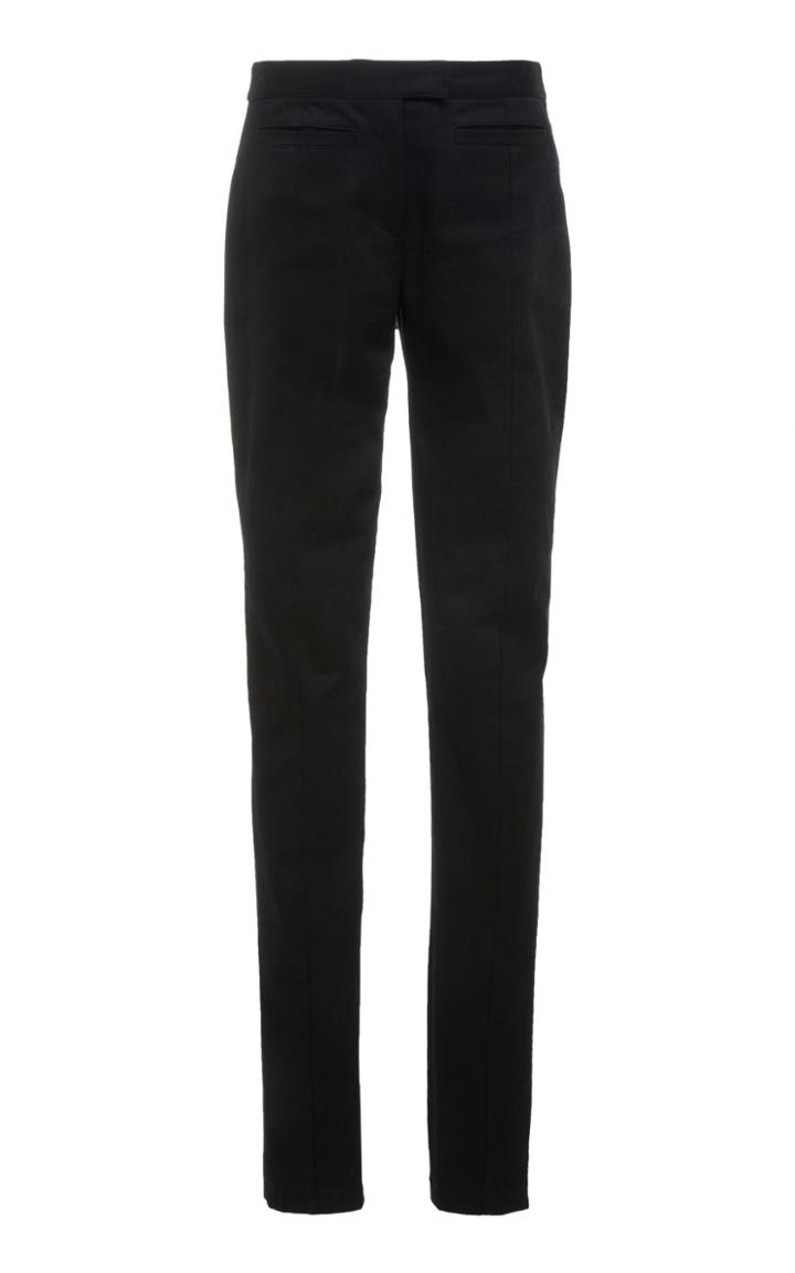 Proenza Schouler Zip Detail Skinny Cotton-blend Pants
