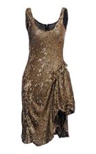 Maria Lucia Hohan Dominika Sequin Chiffon Dress