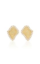 Kimberly Mcdonald Agate Pattern Stud Earrings