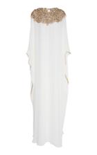 Marchesa Crystal Embellished Caftan