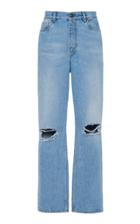 Moda Operandi Etro Distressed Mid-rise Straight-leg Jeans