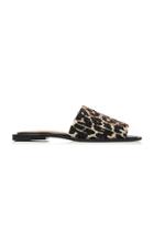 Ganni Leopard Slides