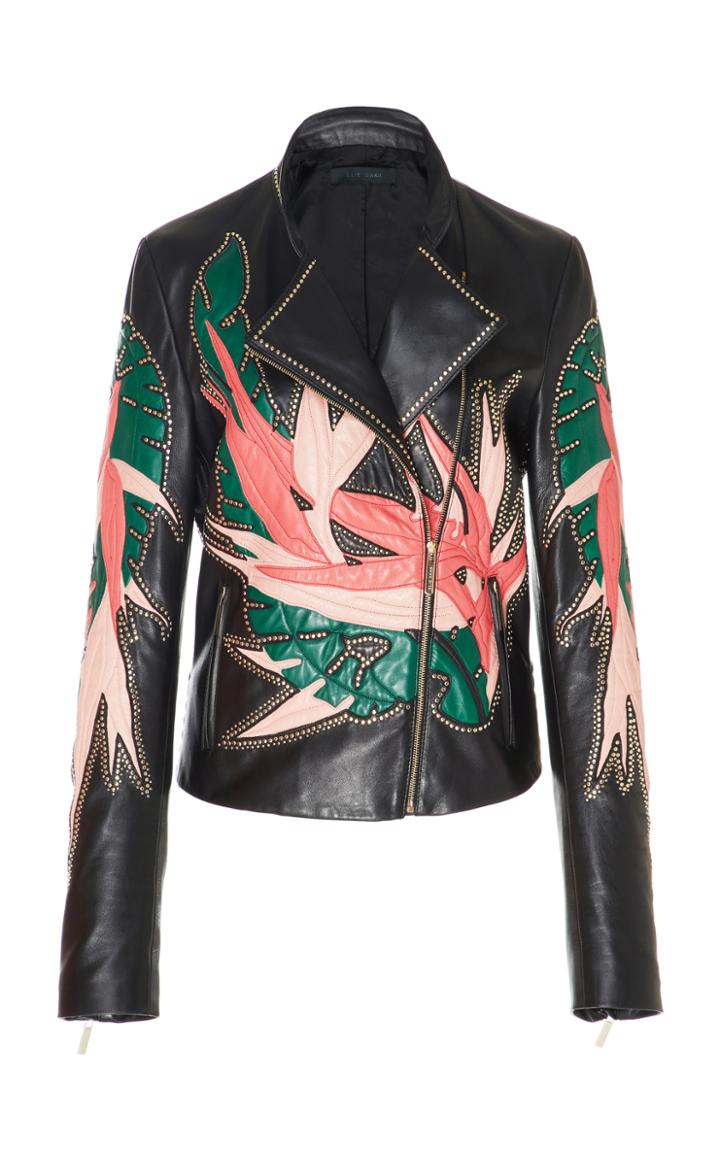 Elie Saab Leather Jacket
