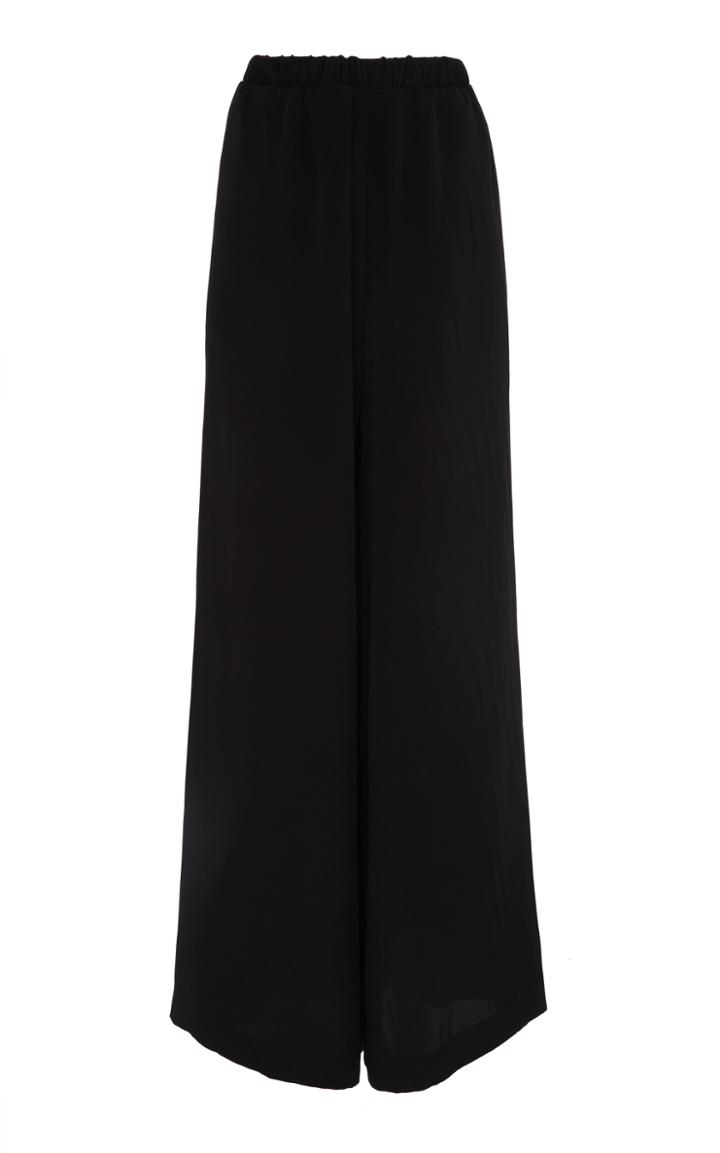 Pascal Millet Silk Crepe Palazzo Pant