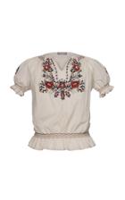 Lena Hoschek Piroschka Ruffled Hem Blouse
