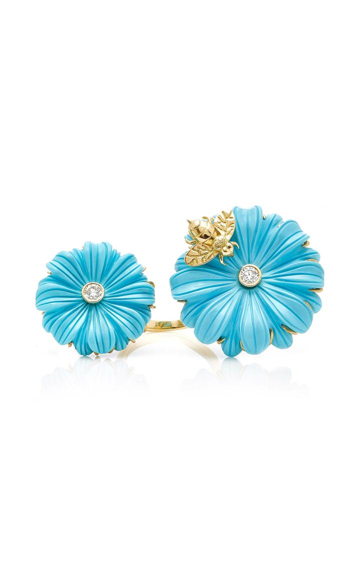 Brent Neale Double Wildflower Bee Ring