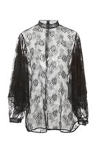 Christopher Kane Rag Sleeve Lace Top