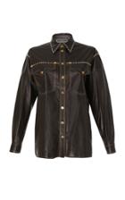 Versace Leather Shirt