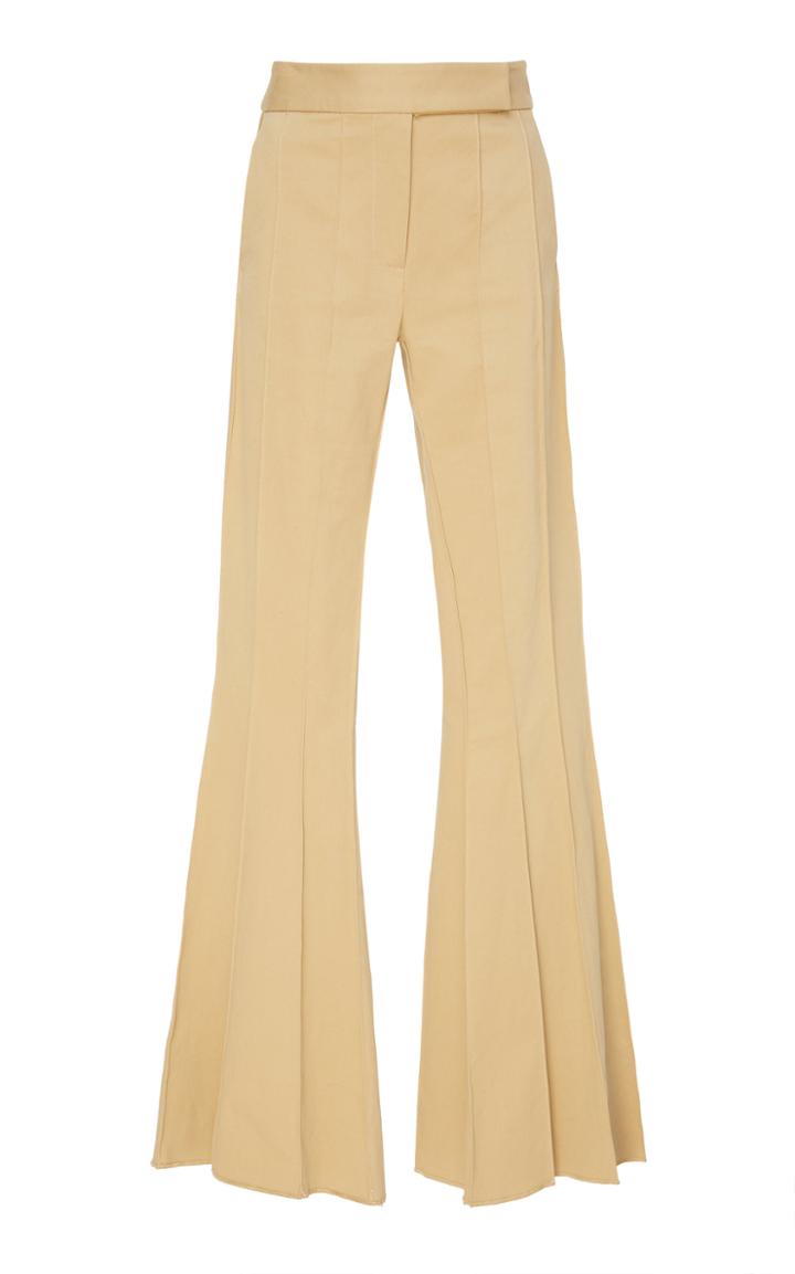 Rosie Assoulin Pleated Flare Pants