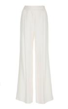 Lake Studio Long Flared Silk Pants